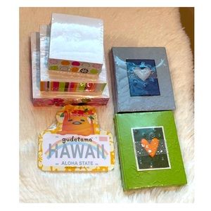 Assorted notepads, lot of 4. NWT.